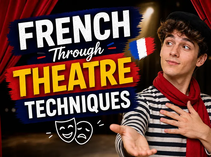 French Through Theatre Techniques
